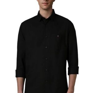 Louis Philippe Men's Slim Fit Signature